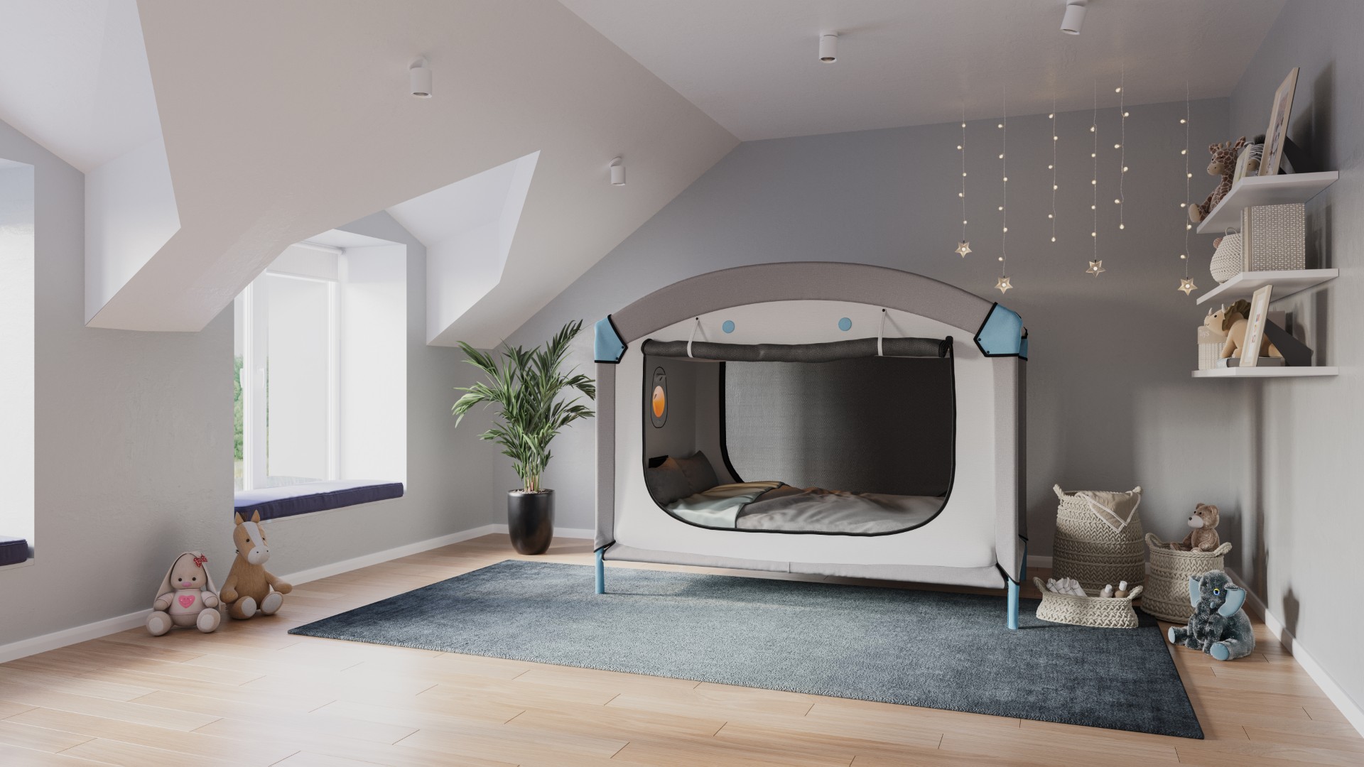 CubbyBed - Enclosed sensory bed